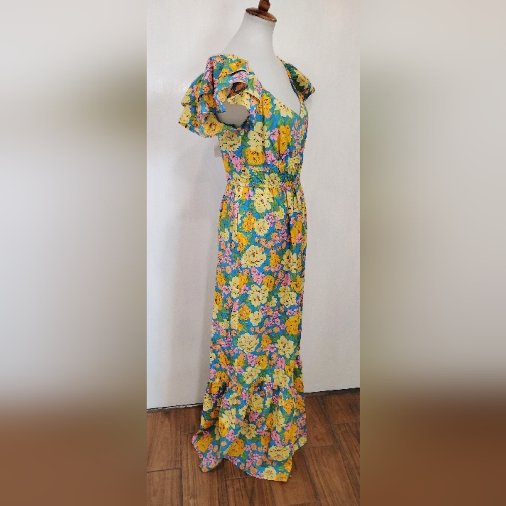 FIELD OF DREAMS RUFFLE HEM JUMPSUIT NWT - Picture 5 of 9